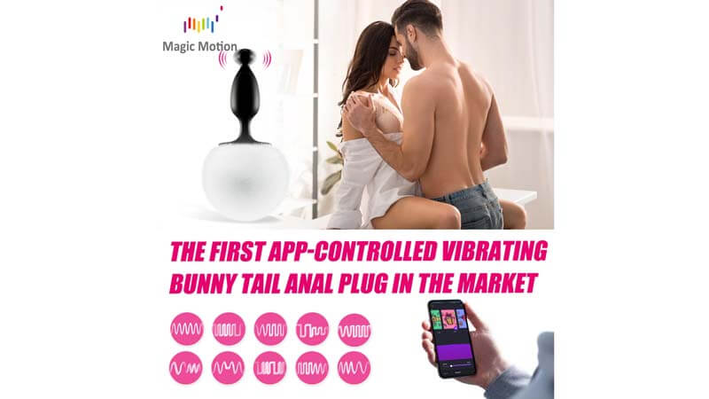 Plug Bunny Magic Rung App Đuôi Thỏ Siêu Đỉnh
