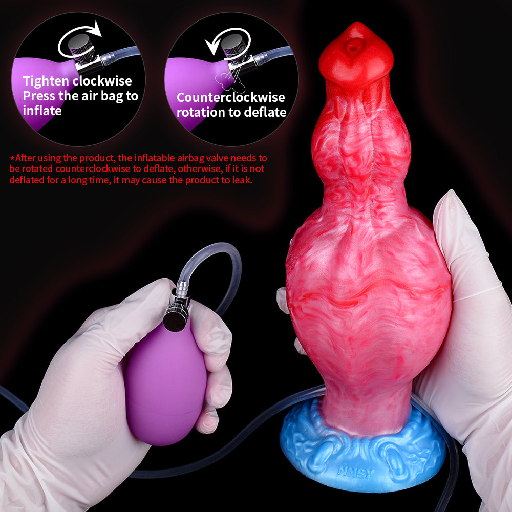 Dildo silicone bơm phun nước 5253 to lớn thỏa mãn cuồng nhiệt