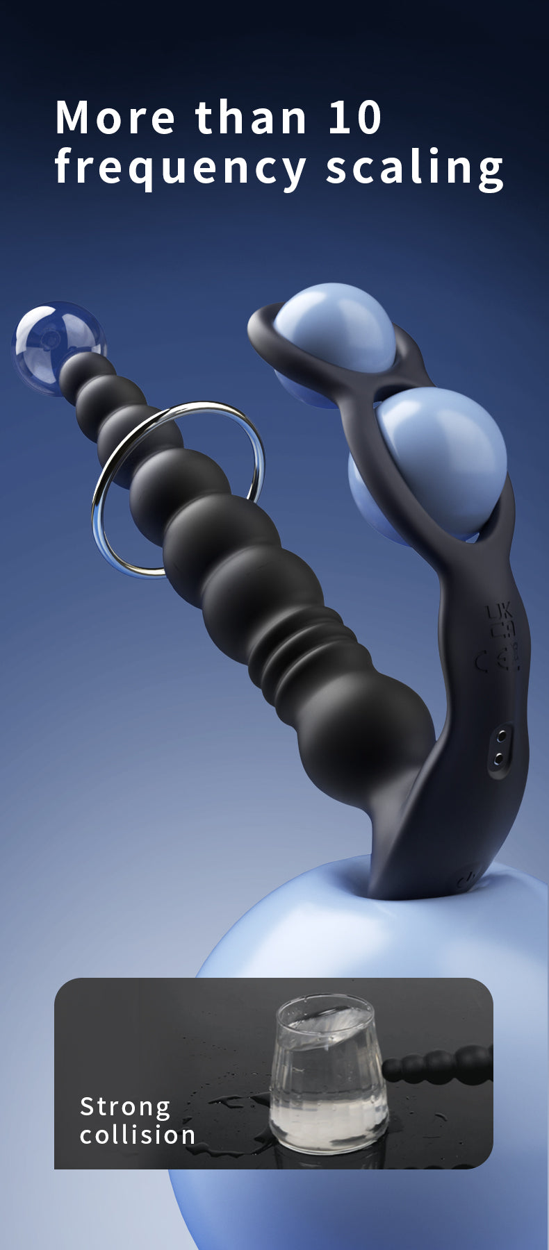 Anal Beads Thrusting Cock Ring Rung Remote