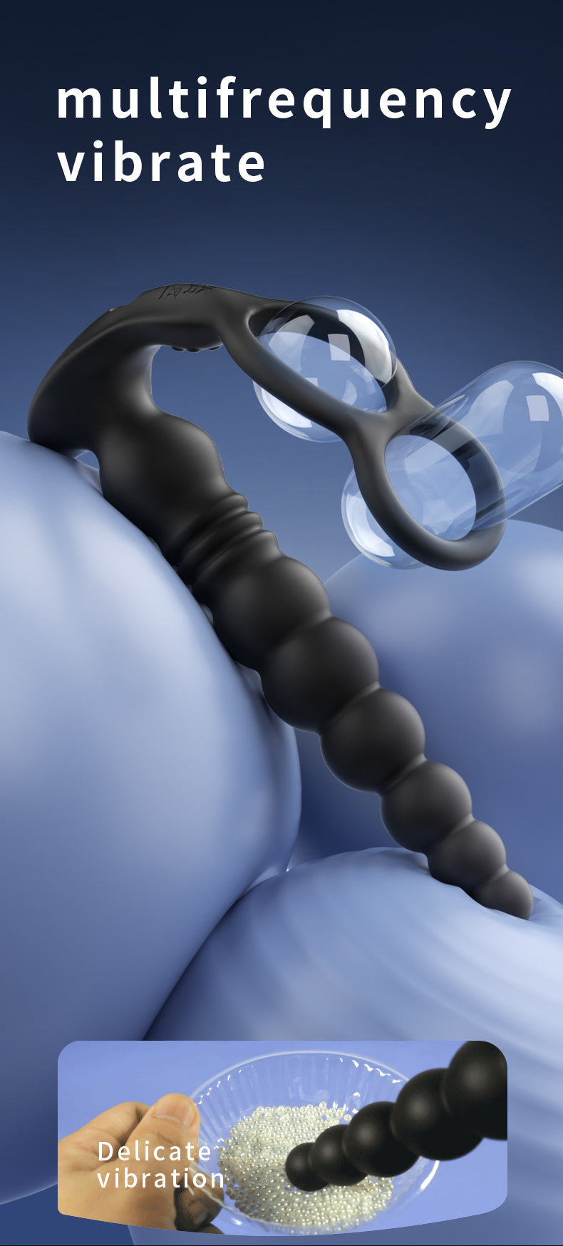 Anal Beads Thrusting Cock Ring Rung Remote