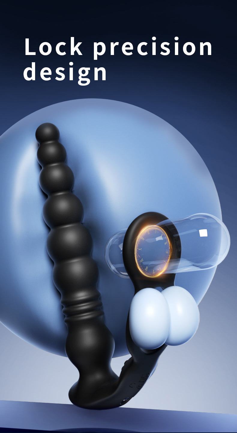 Anal Beads Thrusting Cock Ring Rung Remote