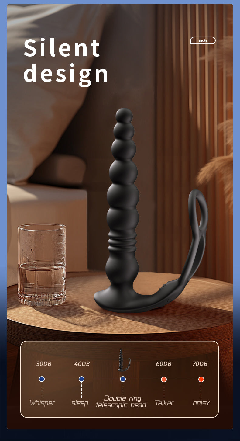 Anal Beads Thrusting Cock Ring Rung Remote