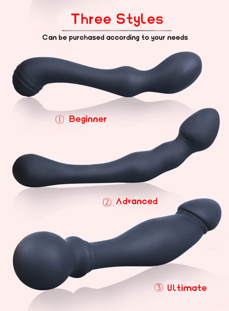 Dildo G-spot anal plug tay cầm kích thích sướng tê tái