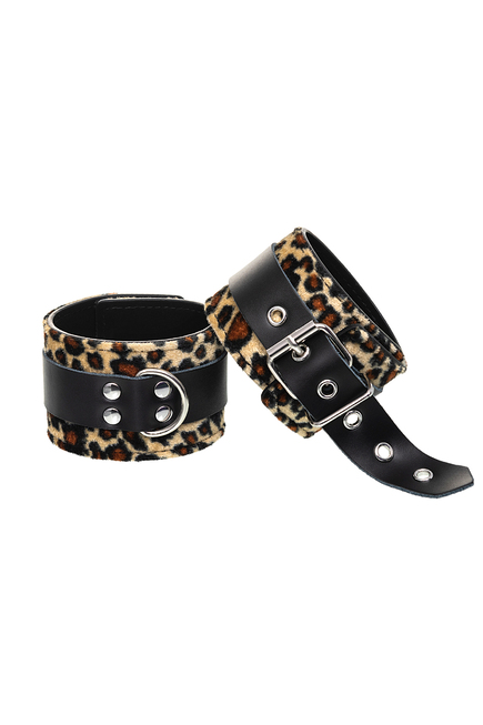 Handcuffs Anonymo Toyfa báo đốm da lông mềm mịn 19.5cm