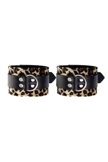 Handcuffs Anonymo Toyfa báo đốm da lông mềm mịn 19.5cm