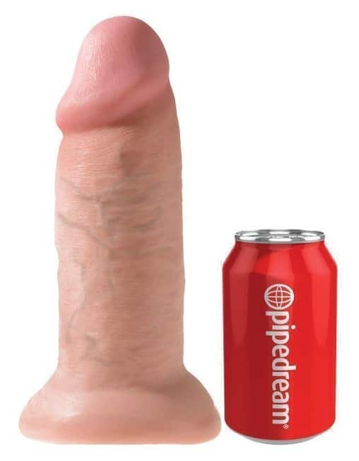 Falo King Cock Chubby 25cm Hút Khổng Lồ Thật