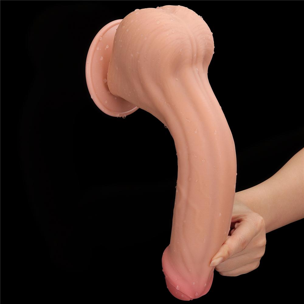 Lovetoy 11.5 Dương Vật Trượt Bao Da Mịn 29cm