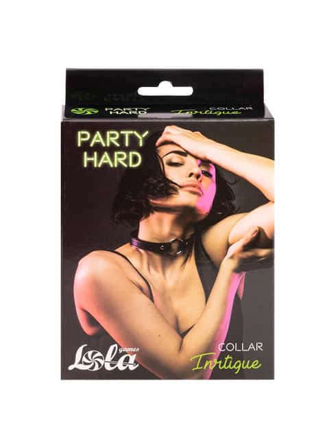 Party Hard Vòng Cổ BDSM Đen Cuồng Nhiệt
