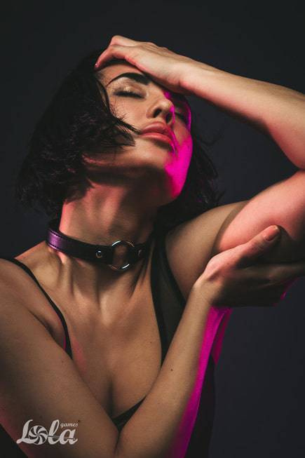 Party Hard Vòng Cổ BDSM Đen Cuồng Nhiệt