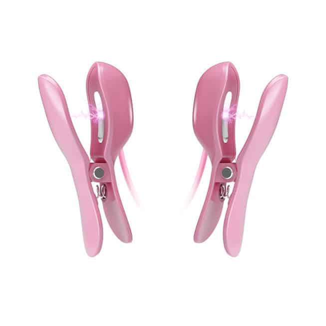 Baile Nipple Clamp Hồng Vibe Điện Giật Đỉnh Cao