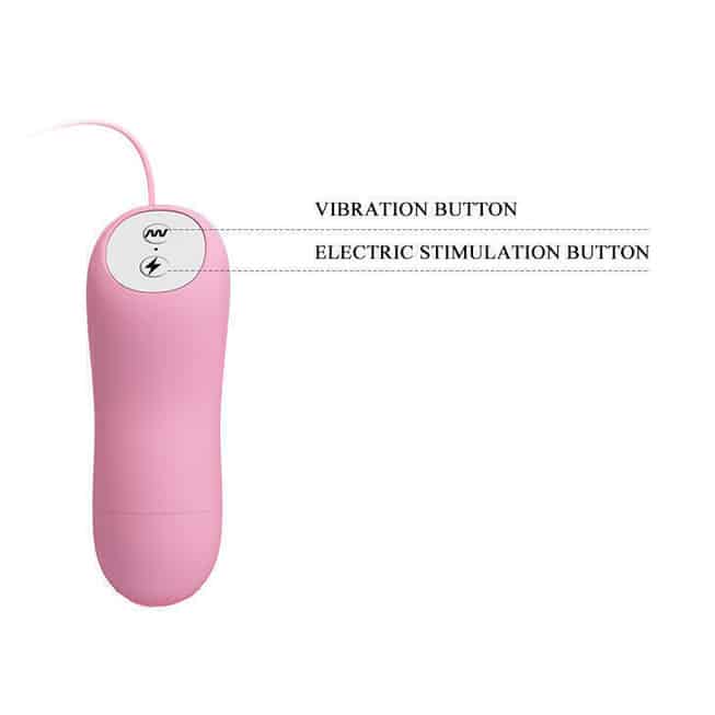 Baile Nipple Clamp Hồng Vibe Điện Giật Đỉnh Cao