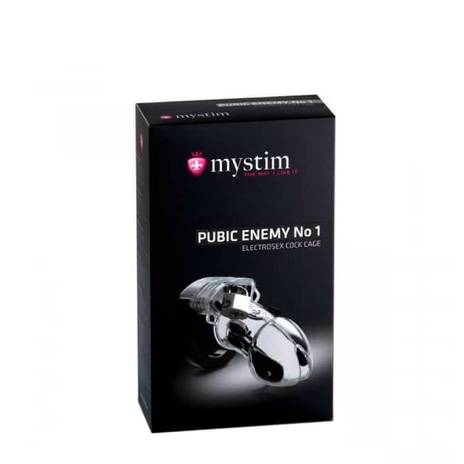 Mystim Pubic Enemy №1 Chastity Điện Kiểm Soát