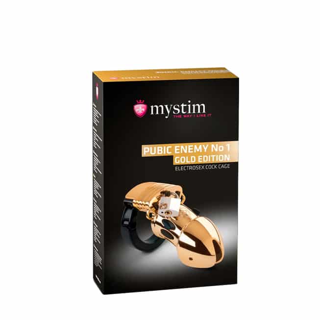 Mystim Panty Vàng Điện Giật Chastity Kiểm Soát Siêu Phê