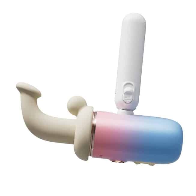 Lovense Spinel Máy Xịt Trắng App Remote Cao Cấp