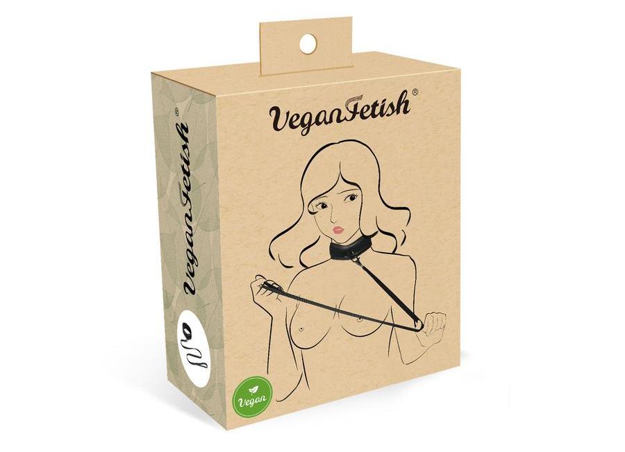 Vegan Fetish JP Collar Đen BDSM Đức Cao Cấp Gợi Cảm