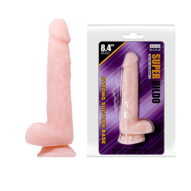 Baile Super Dildo 22cm Da Người Bám Mạnh