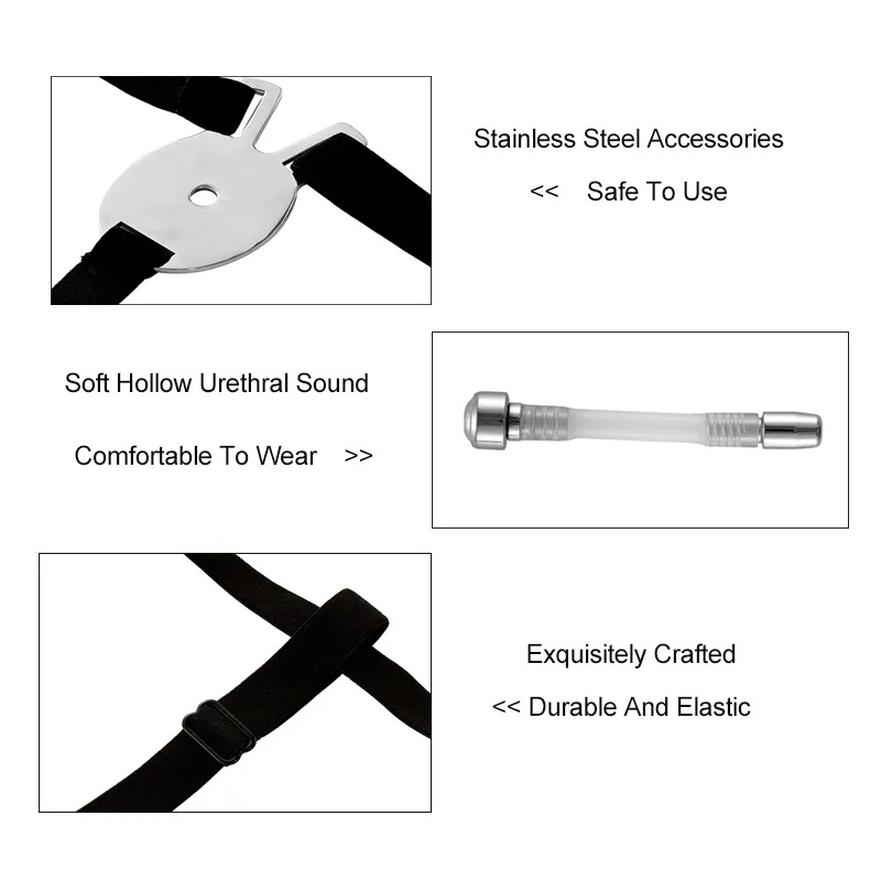 MT Urethral Rod Vuông Đáy 6.8cm Thép Không Gỉ