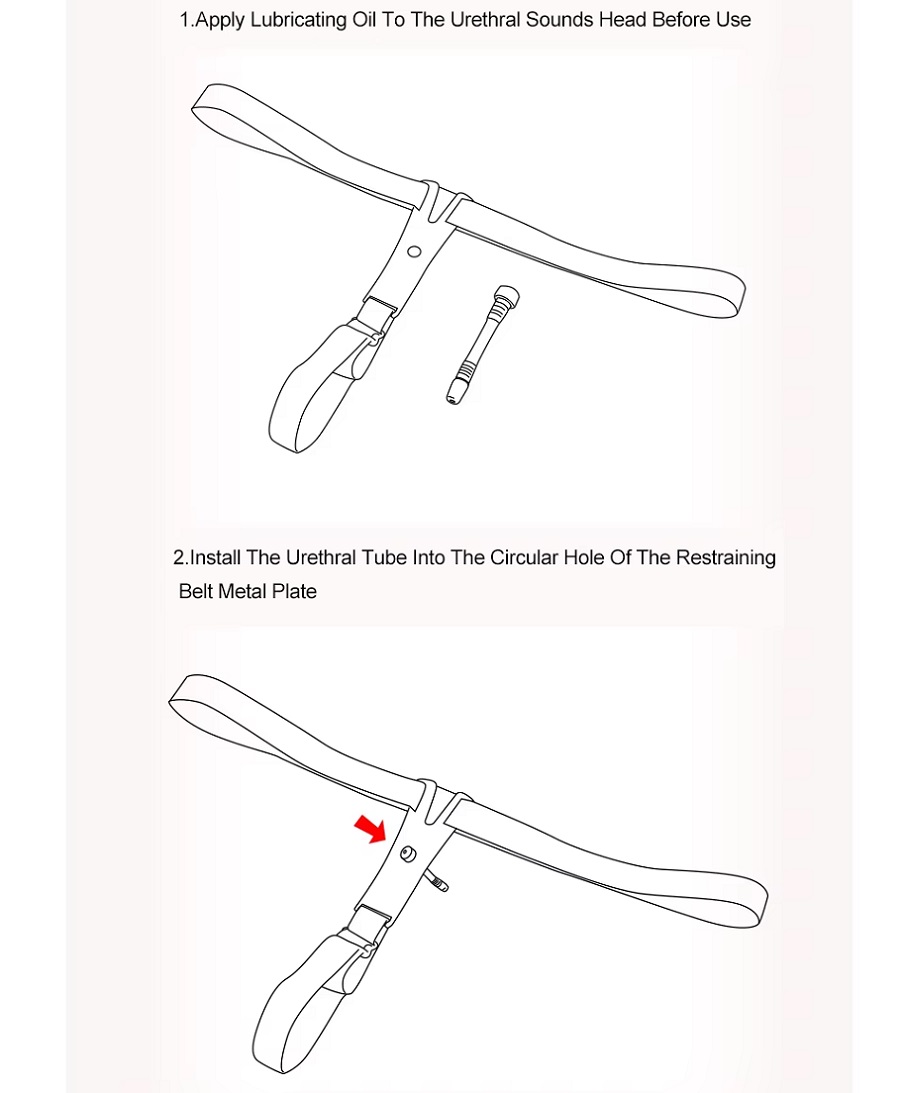 MT Urethral Rod Vuông Đáy 6.8cm Thép Không Gỉ