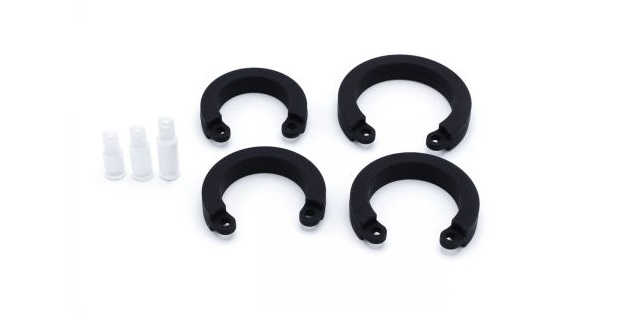 Kiotos Chastity Lock Silicone Đen Nam Giữ Trinh Thoải Mái