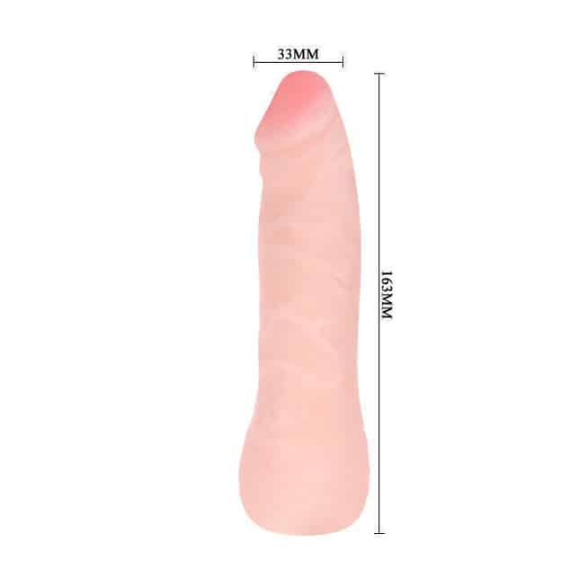 Sextoy Baile Dildo 16.3cm Thực Tế Bám Hút