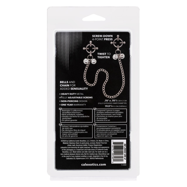 CEN Nipple Clamps 4 Điểm Thép Bền Kích Thích Mạnh
