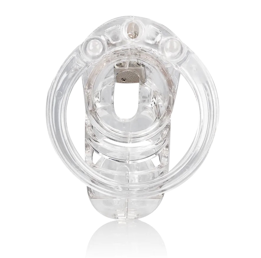 ManCage Chastity Lock 25 Trong Suốt Kiểm Soát Hoàn Hảo