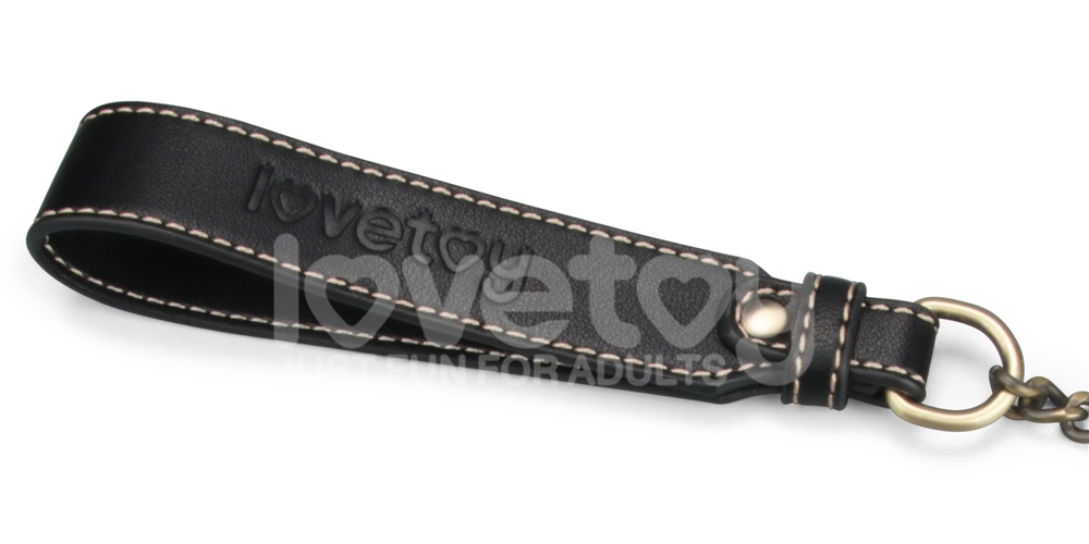 Lovetoy Rebellion Reign Xích Đen Vòng Cổ BDSM Quyến Rũ