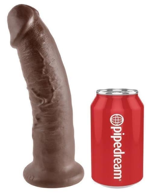 King Cock PipeDream 22.9cm Nâu Dính Bự Thực Tế