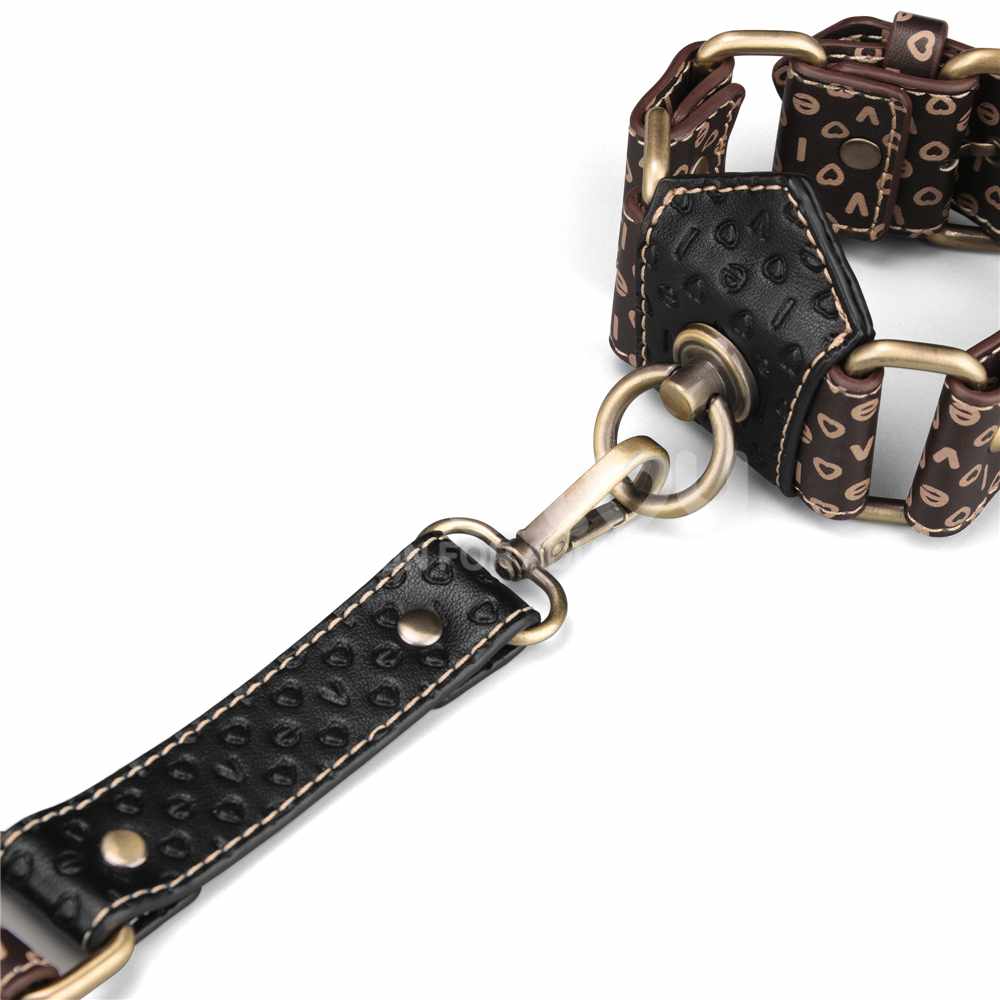 Lovetoy Rebellion Reign Bộ Còng Đen BDSM