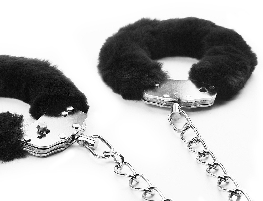 Lovetoy Còng Lông Chân Đen BDSM Bền Thoải Mái