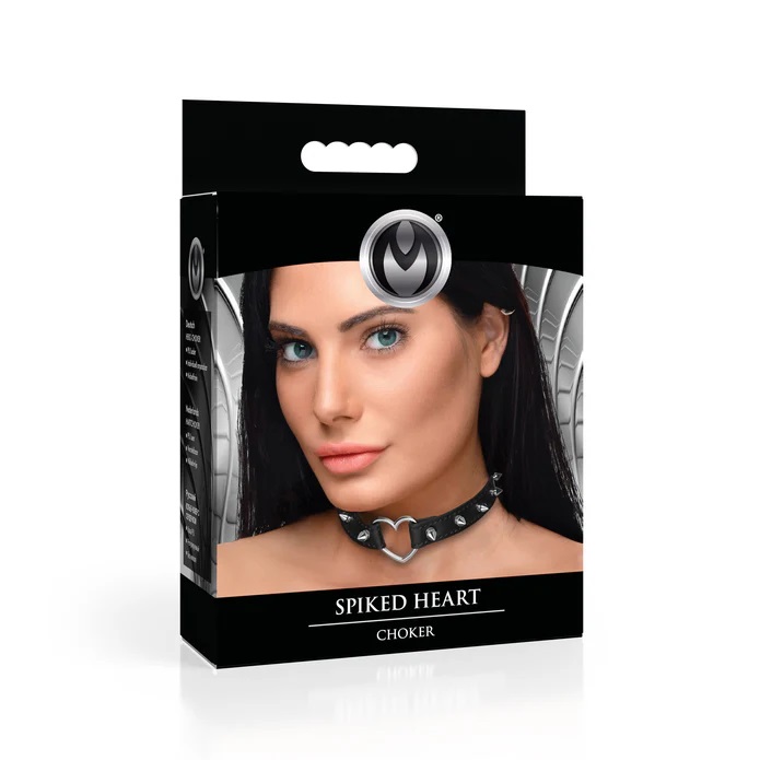 Master Series Spike Collar Đen Nhọn Cá Tính
