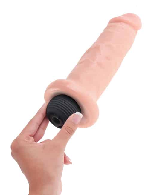 Fallo King Cock 7" 21.6cm xuất tinh PVC siêu thực