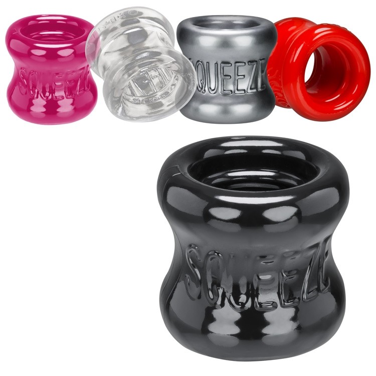 Oxballs Squeeze Vòng Testicle Trong Suốt Củng Cố Đẳng Cấp