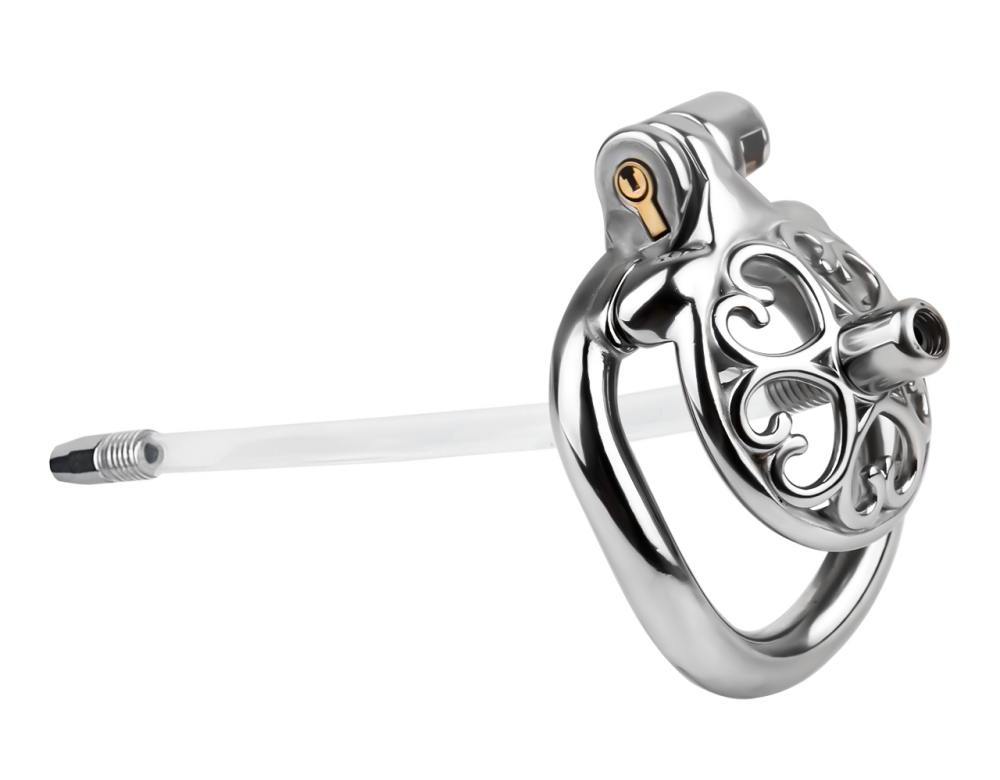 FAAK Steel Chastity Cage 45mm Male Lock Bền