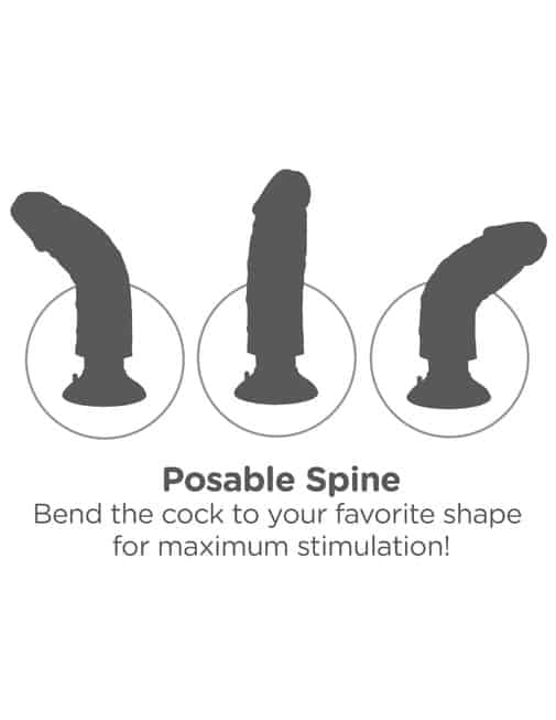 King Cock PipeDream Vibe 26cm Bi Lớn Da Thực Tế