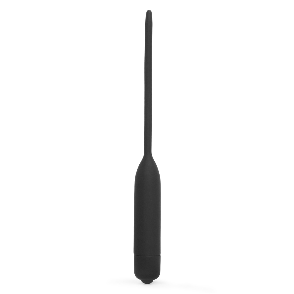 Lovetoy Ống Dẫn Niệu Rung Đen Silicone 21cm