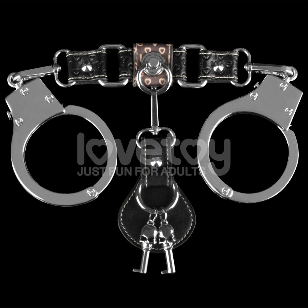 Lovetoy Rebellion Còng Tay Bạc BDSM Bền Bỉ