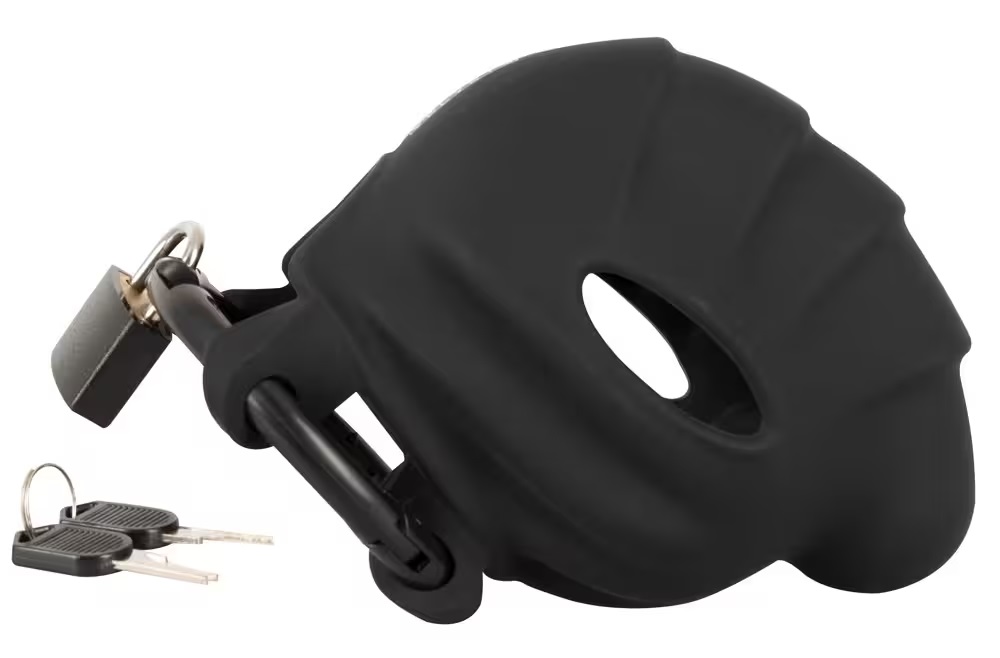 Chastity Lock Black Velvets Đen Chặt Khe Kín Đáo