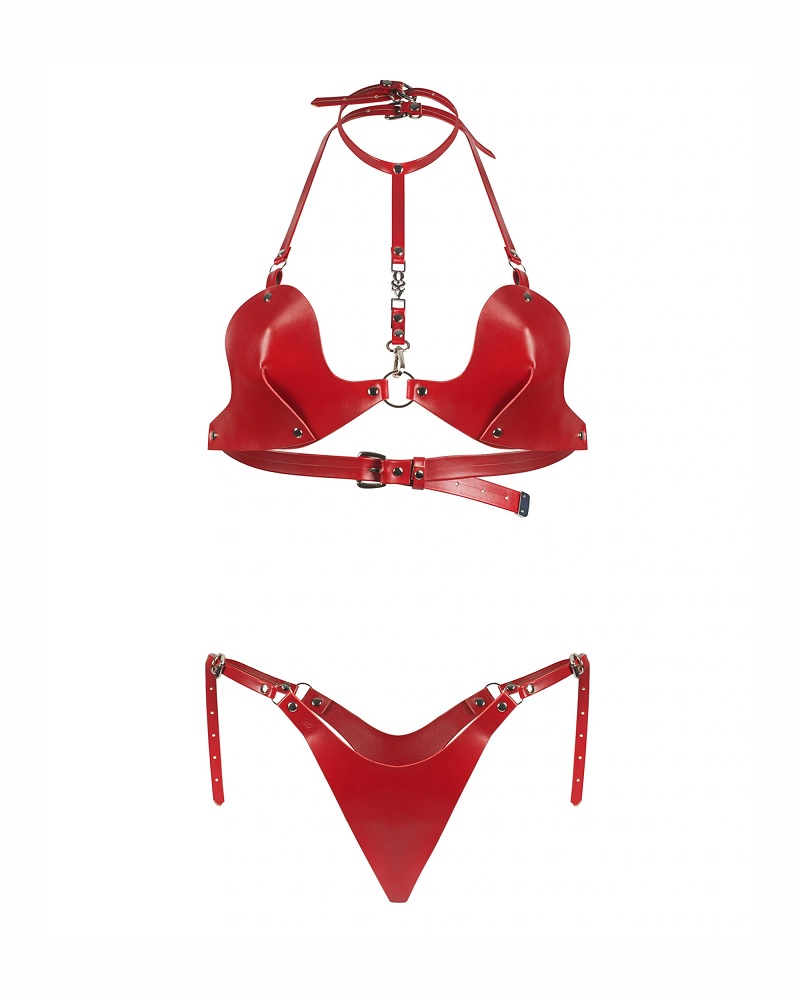 Bộ Obsessive Inferro Đỏ S/M/L Gợi Tình Quyến Rũ