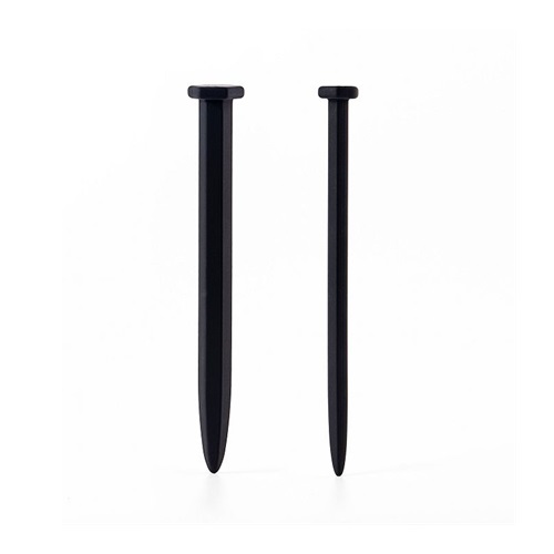 Ống dẫn niệu Mister B đinh đen 15.5cm silicon cực phê