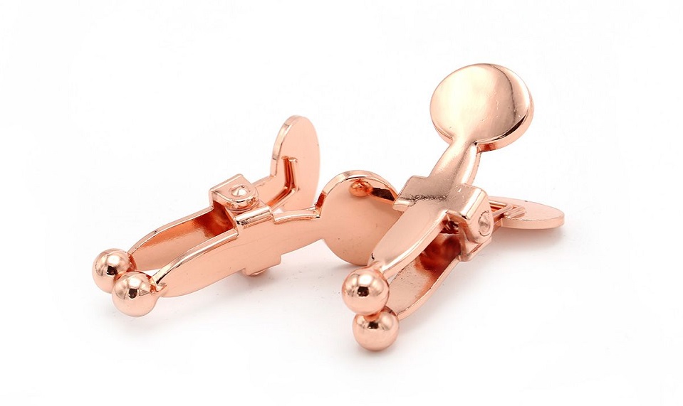 Kiotos Kẹp Núm Rose Gold Thép Không Gỉ Cảm Giác