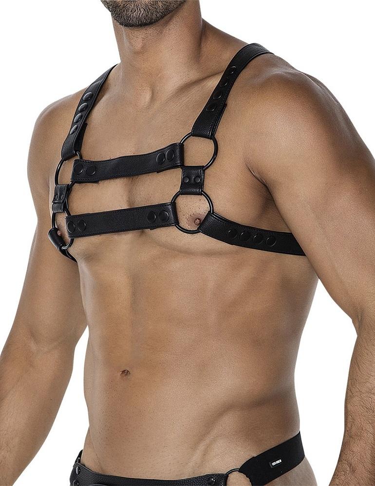 Cut4men dây ngực đen SM nô lệ quyến rũ gợi tình