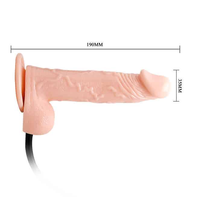 Fake Mở Rộng Baile 19cm rung + Rút Tự Nhiên