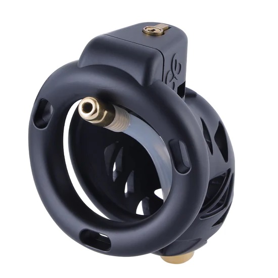 Sevanda Chastity Rắn Đen L 7.7cm Kiểm Soát Ham Muốn