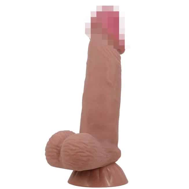 Baile Sliding Skin dildo 19cm da trượt thực tế