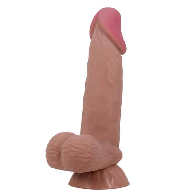 Baile Sliding Skin dildo 19cm da trượt thực tế