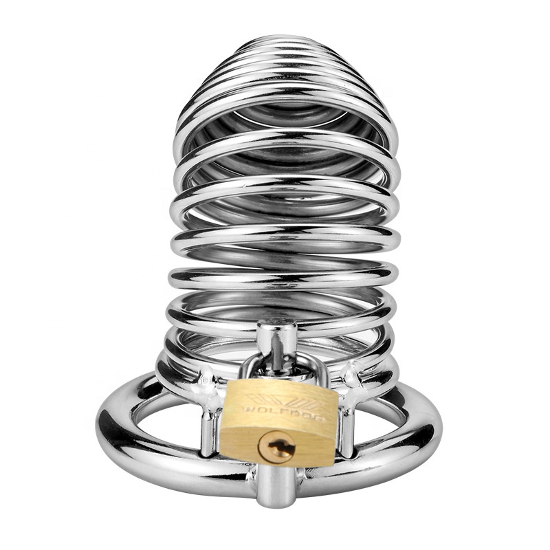 Khóa Chastity MT 018 Bạc Kim Loại Chặt Kín Dục Vọng