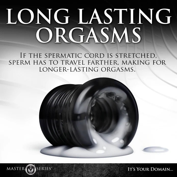 Master Series Vòng Kìm Tinh Hoàn Đen Co Giãn Mạnh Mẽ