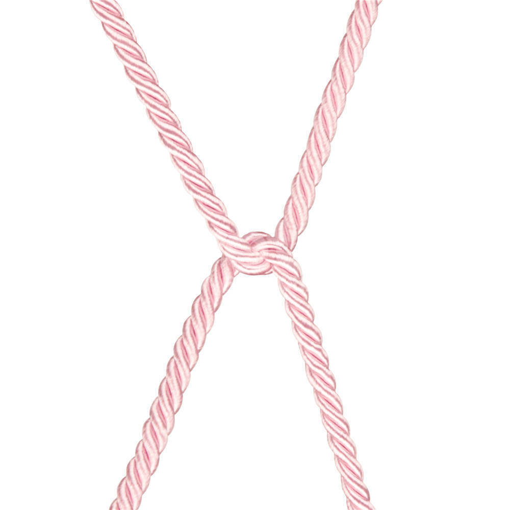Lovetoy Dây Trói Lụa Hồng 10m Siêu Mềm