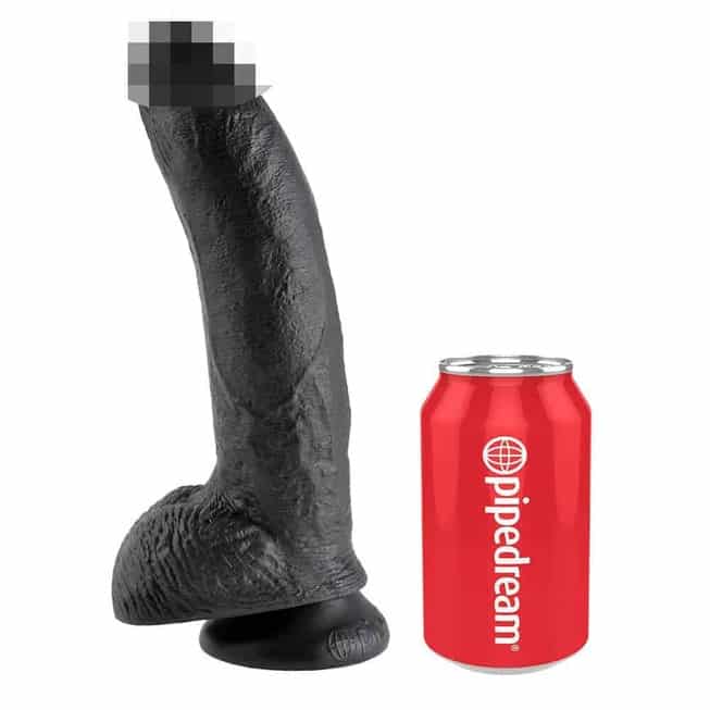 PipeDream King Cock Dildo Đen Khổng Lồ 24.8cm